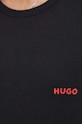 HUGO tricou din bumbac 3-pack 50493972 negru