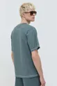 Хлопковая футболка HUGO Основной материал: 100% Переработанный хлопок Резинка: 95% Хлопок, 5% Эластан