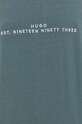 Bavlnené tričko HUGO 50504718 zelená