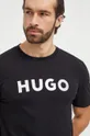 Βαμβακερό μπλουζάκι HUGO Κύριο υλικό: 100% Βαμβάκι Πλέξη Λαστιχο: 98% Βαμβάκι, 2% Σπαντέξ