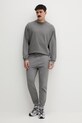 HUGO longsleeve bawełniany 50511029 szary SS26