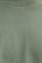 Хлопковый лонгслив HUGO 50511029 зелёный