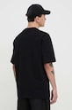 Oblečení Bavlněné tričko HUGO 50504871 černá