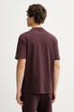 Odzież HUGO t-shirt bawełniany 50505201 bordowy