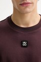 HUGO t-shirt bawełniany 50505201 bordowy