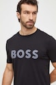 Îmbrăcăminte BOSS Green tricou din bumbac 50506344 negru