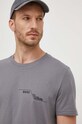 BOSS Green t-shirt bawełniany szary 50506358