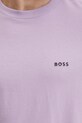 Футболка Boss Green Tee 50506373 фиолетовой