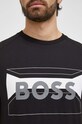 BOSS Green tricou din bumbac 50514527 negru