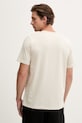 Oblečení BOSS loungwear tričko pánské bavlněné s elastanem Mix&Match T-Shirt R 50515312 béžová
