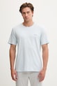 BOSS loungwear tričko pánské bavlněné s elastanem Mix&Match T-Shirt R modrá 50515312