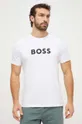 Pamučna majica BOSS bijela