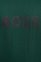 Βαμβακερό μπλουζάκι BOSS 50503276 πράσινο