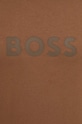 Хлопковая футболка BOSS коричневый 50503276