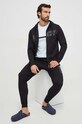 BOSS t-shirt bawełniany 50517970 niebieski SS25