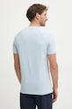 Oblečení Bavlněné tričko BOSS 50517970 modrá