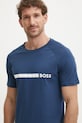 BOSS tricou din bumbac albastru 50517970