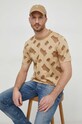 BOSS t-shirt 50504100 beżowy
