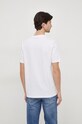 Oblečenie Bavlnené tričko BOSS 50506923 biela