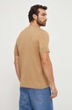 Bavlněné tričko BOSS 50506923 béžová SS24