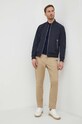 BOSS t-shirt in cotone x Porsche 50507786 blu navy SS24