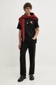 Les Deux tricou din bumbac LDM101157 negru SS24