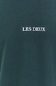 Бавовняна футболка Les Deux LDM101170 зелений