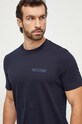 Odzież BOSS Orange t-shirt bawełniany 50505238 granatowy