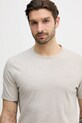 BOSS Orange t-shirt bawełniany beżowy 50508243