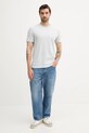 BOSS Orange tricou din bumbac 50508243 gri SS25