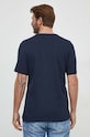 Βαμβακερό μπλουζάκι Boss Orange 50508243 σκούρο μπλε SS25
