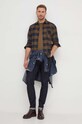BOSS Orange tricou din bumbac 50508243 verde SS25