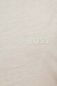 Bavlnené tričko BOSS Orange 50508243 béžová