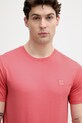 BOSS Orange тениска за бягане мъжка от памук Tales розов 50508584