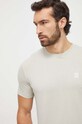 Одежда Хлопковая футболка BOSS Orange 50508584 бежевый
