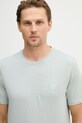 BOSS Orange t-shirt bawełniany Tales turkusowy 50508584