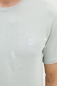 BOSS Orange t-shirt bawełniany Tales 50508584 turkusowy