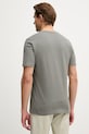 Дрехи BOSS Orange тениска за бягане мъжка памучна Tales 50508584 сив