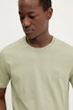 Oblečení Bavlněné tričko BOSS Orange Tales 50508584 zelená