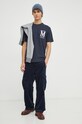 Marc O'Polo t-shirt bawełniany 420201651028 granatowy SS24