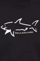 črna Bombažna kratka majica Paul&Shark