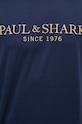 Βαμβακερό μπλουζάκι Paul&Shark 24411020 σκούρο μπλε