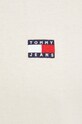 Tommy Jeans t-shirt bawełniany beżowy DM0DM17995