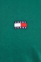 Tommy Jeans t-shirt bawełniany zielony DM0DM17995