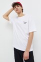 Tommy Jeans t-shirt bawełniany biały DM0DM18872