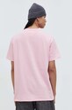 Odzież Tommy Jeans t-shirt bawełniany DM0DM17994 różowy