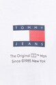 Tommy Jeans t-shirt bawełniany DM0DM18263 biały