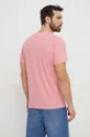 Bombažna kratka majica Tommy Jeans roza