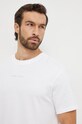 Odzież Tommy Jeans t-shirt bawełniany DM0DM18266 biały