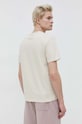 Odzież Tommy Jeans t-shirt bawełniany DM0DM18266 beżowy